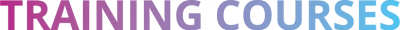 TRAINIG COURSES TRAINIG COURSES