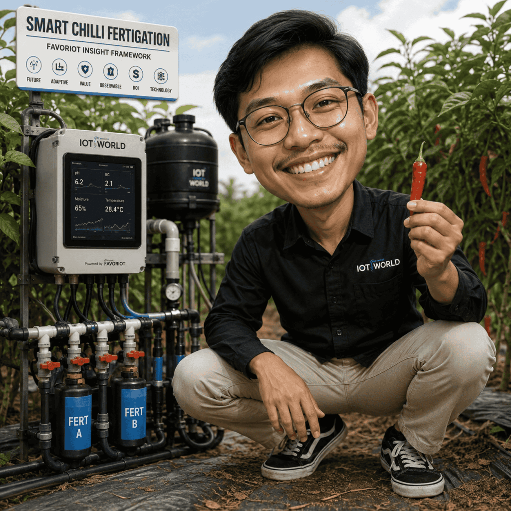 Smart Chilli Fertigation Powered by Favoriot