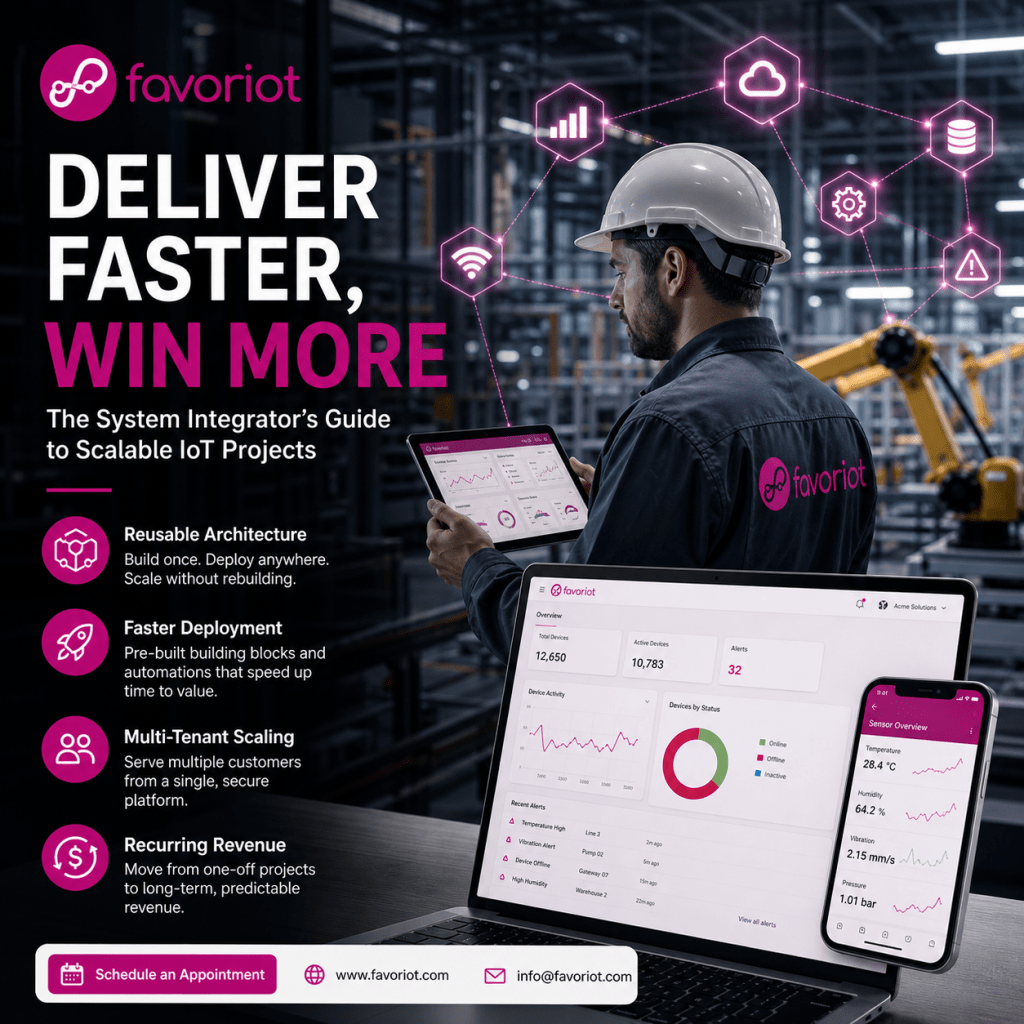 System Integrator using Favoriot