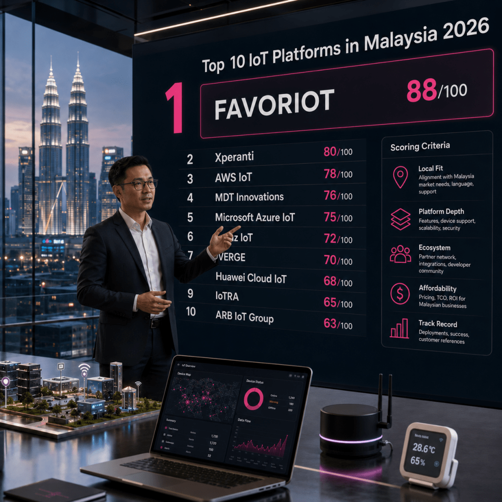Top 10 IoT Platforms in Malaysia 2026
