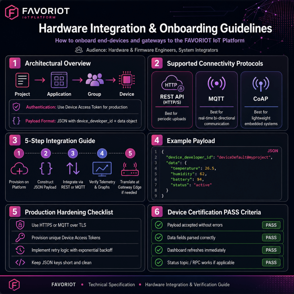Favoriot Hardware Onboarding