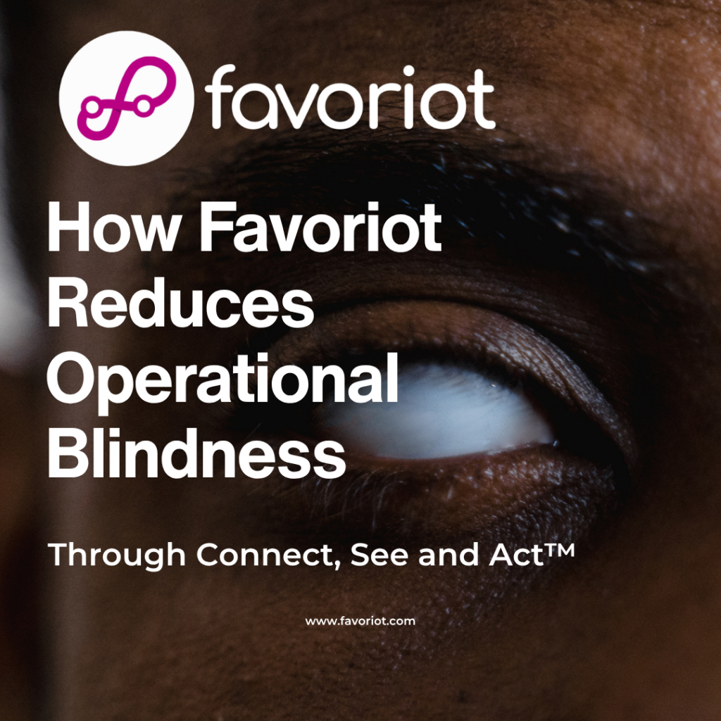 How Favoriot Reduces Operational Blindness Through Connect, See and Act™